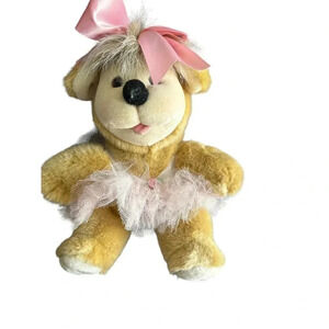 Sarasponda Linda Novick Tutu Pink All Stuffed Up Ballet‎ Bear Plush Toy
